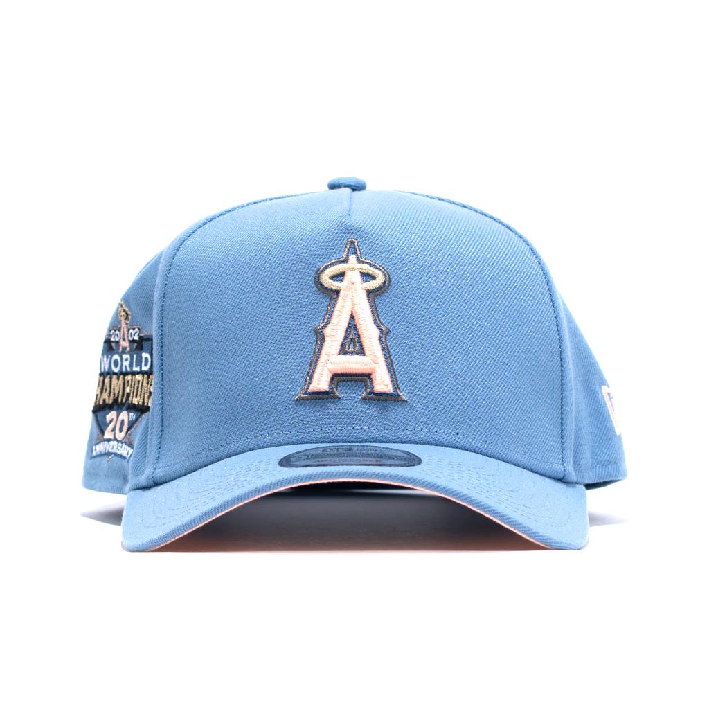Anaheim Angels Azul y Durazno WC 20 Aniversario Snapback