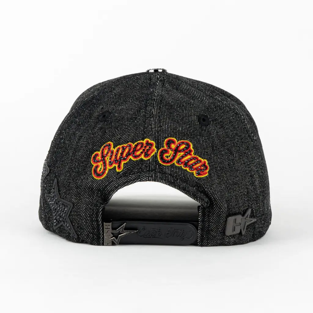 Cash Only The Rockstar Denim Snapback
