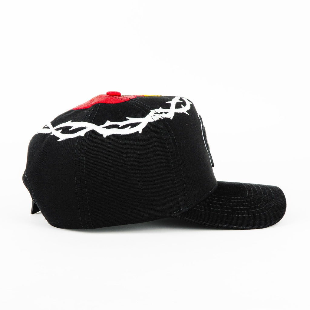 Crime Life Sacred Flame Black Snapback