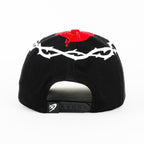 Crime Life Sacred Flame Black Snapback