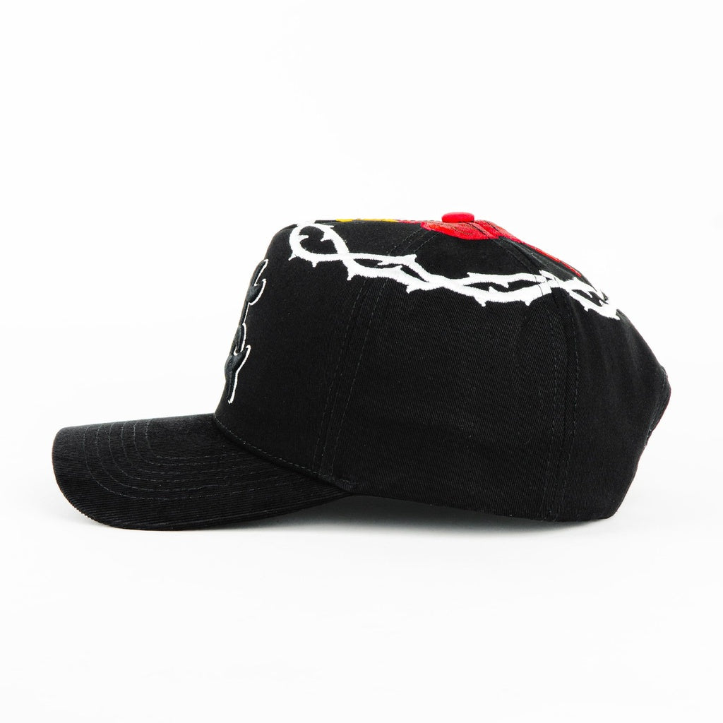 Crime Life Sacred Flame Black Snapback