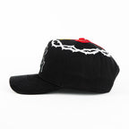 Crime Life Sacred Flame Black Snapback