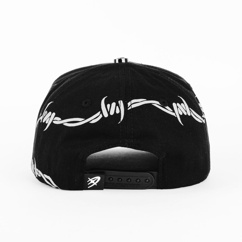 Crime Life Barbed Faith Black Snapback