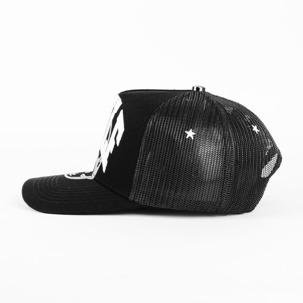 Crime Life Icon Stars Mesh Black Snapback