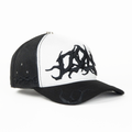 Don Hats Don Grunge White/Black Snapback