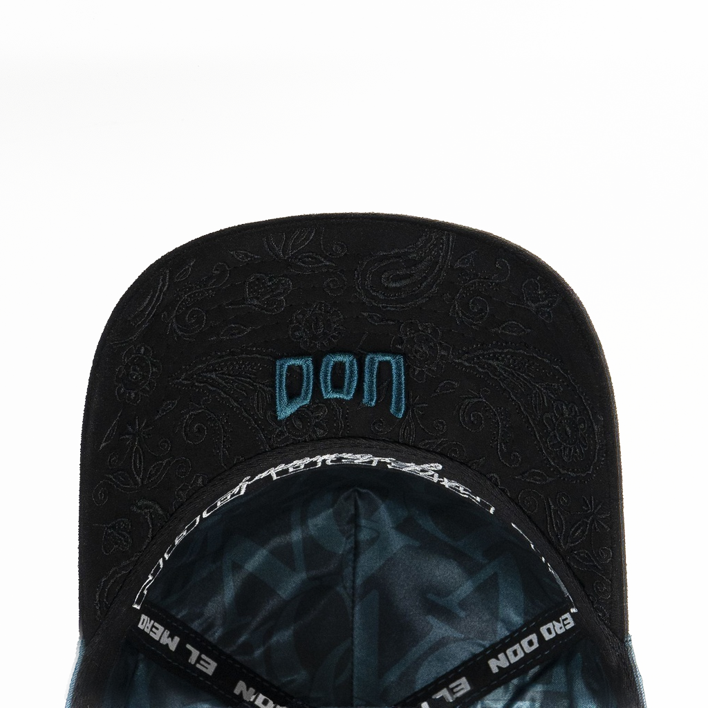 Don Hats NY Turquoise/Black Suede Snapback