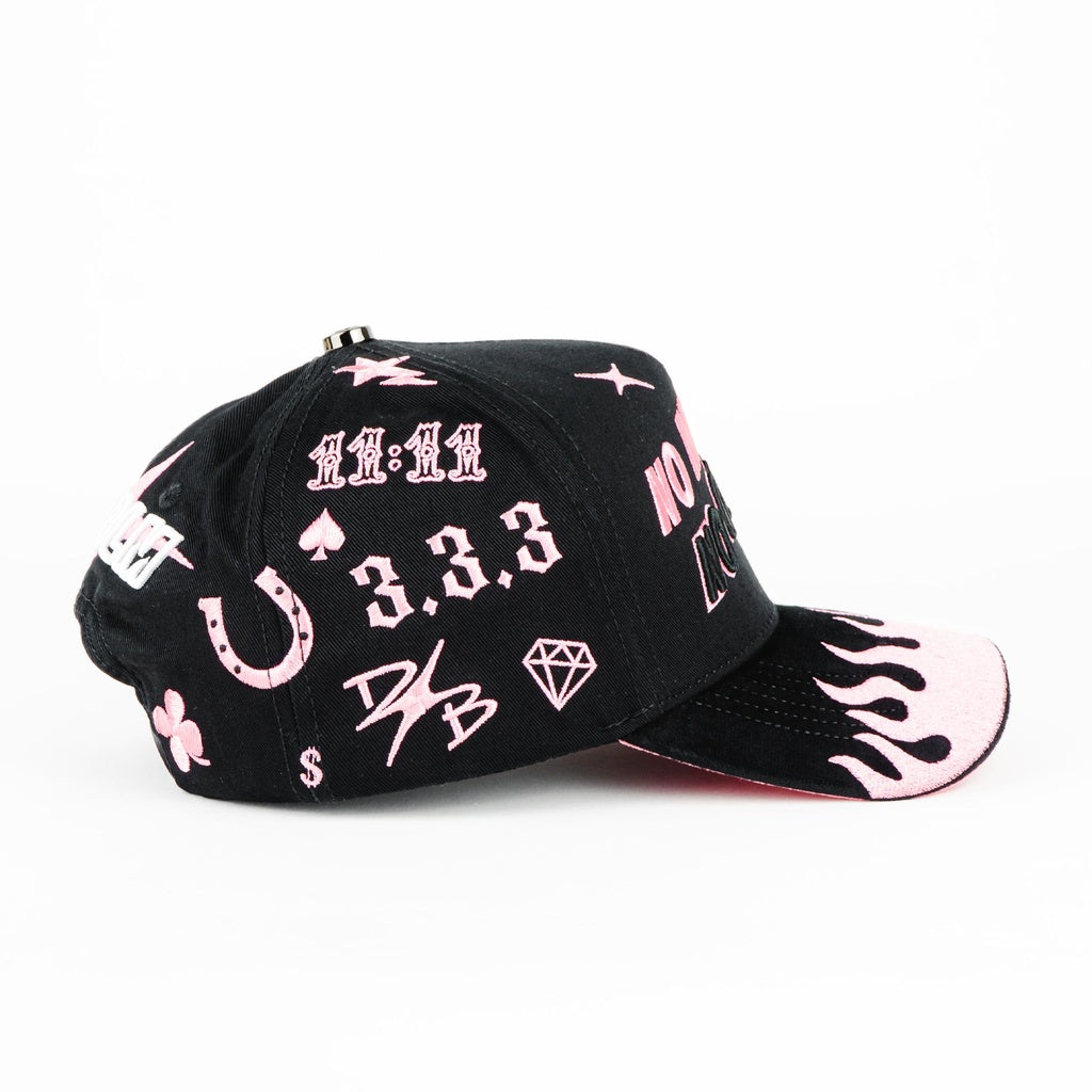 The NO M NO G Black Snapback