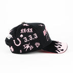 The NO M NO G Black Snapback