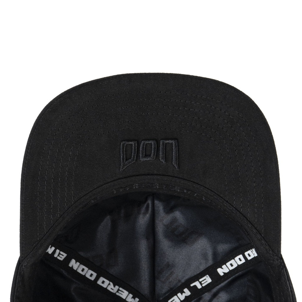 Don Hats Mets Flames All Black Snapback