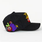 Don Hats Don Games Yellow/Black Suede Snapback