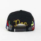 Don Hats Don Games Yellow/Black Suede Snapback