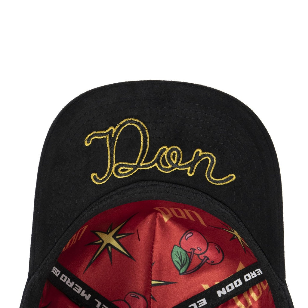 Don Hats Don Games Yellow/Black Suede Snapback