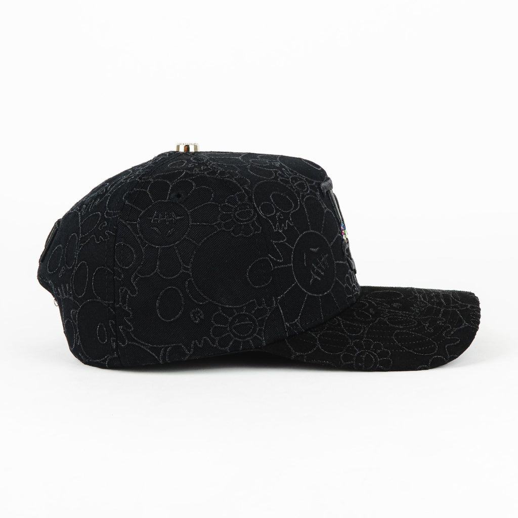 LA Murakami Black Snapback