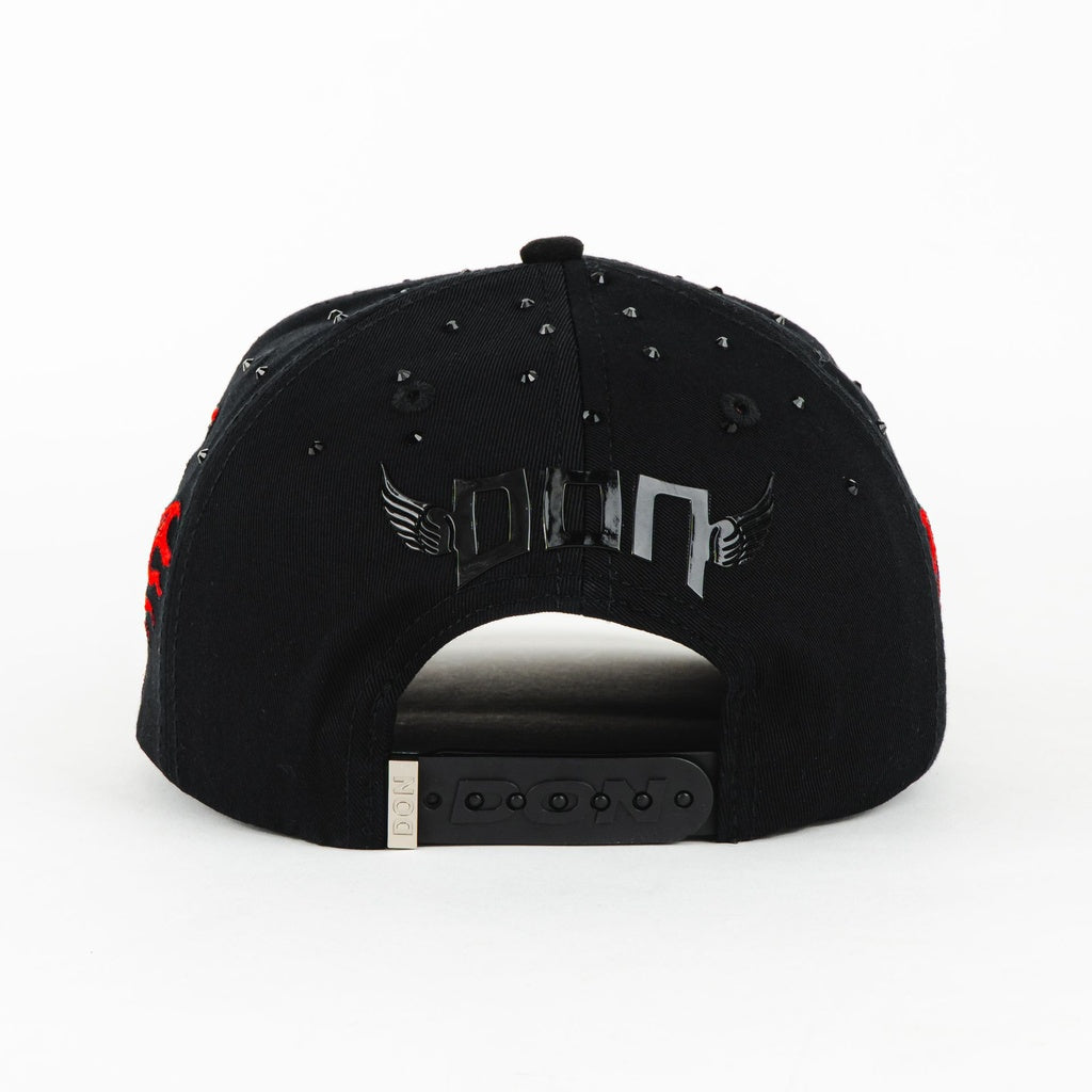 SD Flames Black Snapback