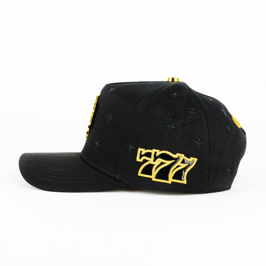 Caps Fans Trebol Gold Black Snapback