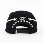 Caps Fans 3 Metal Stars BLK Snapback