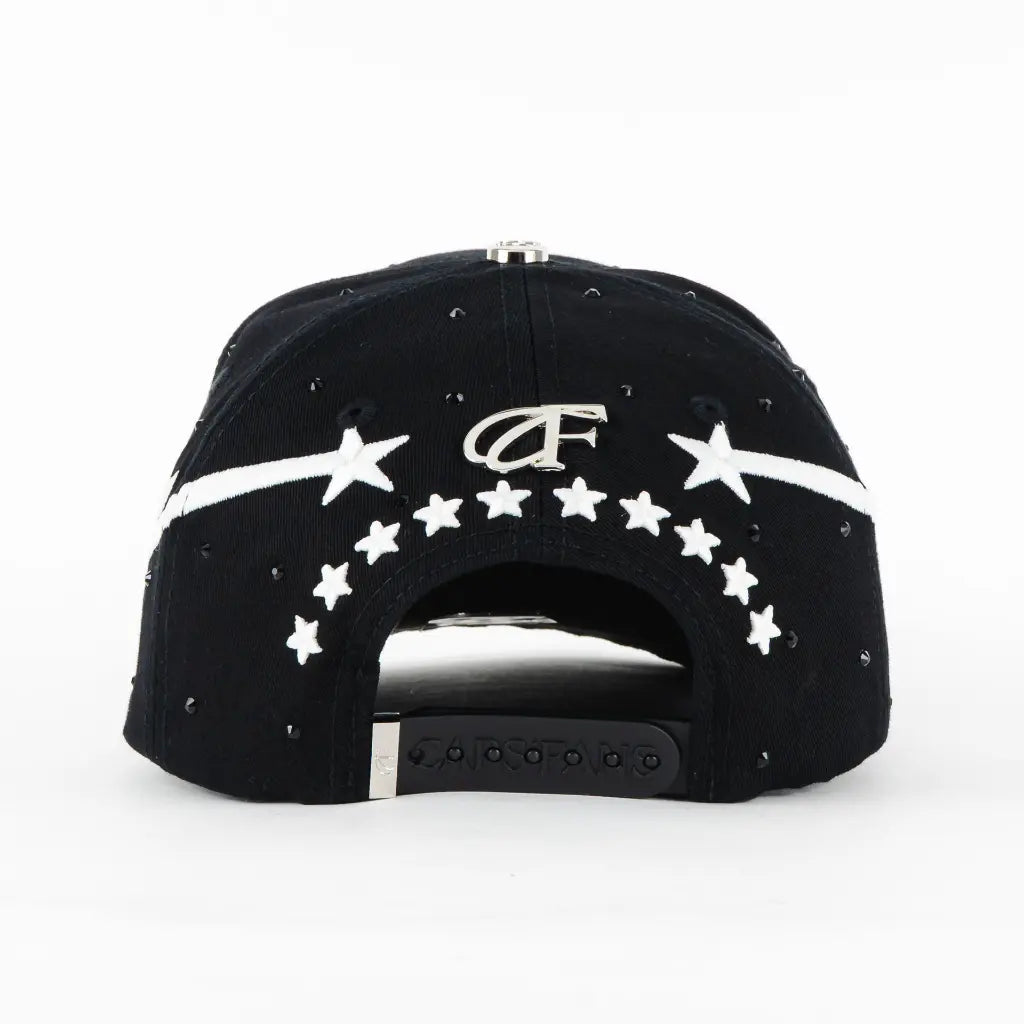 Caps Fans 3 Metal Stars BLK Snapback