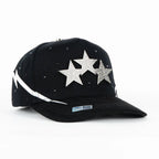 Caps Fans 3 Metal Stars BLK Snapback