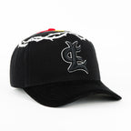 Crime Life Sacred Flame Black Snapback