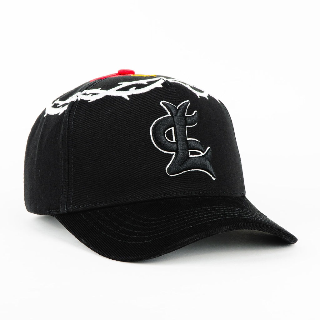 Crime Life Sacred Flame Black Snapback