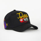 Don Hats Don Games Yellow/Black Suede Snapback