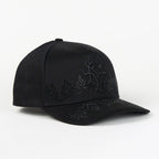 Don Hats Mets Flames All Black Snapback