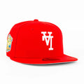 New Era Yankees Basic Red/Wht Snapback