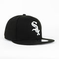 New Era White Sox Basic BLK/WHT Snapback