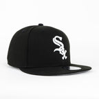 New Era White Sox Basic BLK/WHT Snapback
