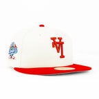 New Era Dodgers 100Anni Natu/Red Snapback