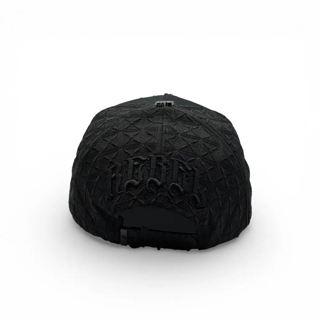 Rebel Hats Black Star Snapback