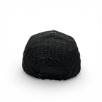 Rebel Hats Black Star Snapback