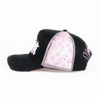 The Rude Awakening Yankees NY Rosa Negro Snapback