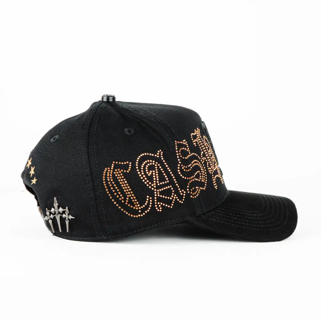 Cash Only LA Gold Black Snapback