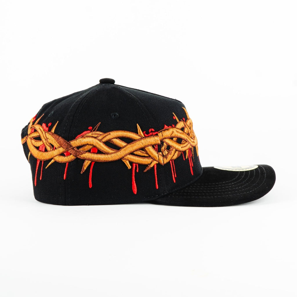 Diez Cuatro Corona De Cristo BLK/Bron Snapback
