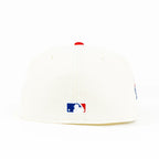 New Era Dodgers 100Anni Natu/Red Snapback