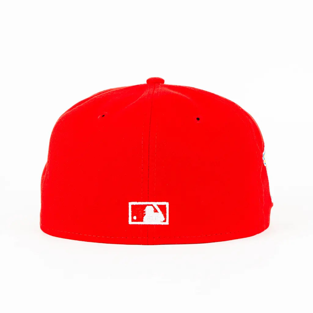 New Era Yankees Basic Red/Wht Snapback