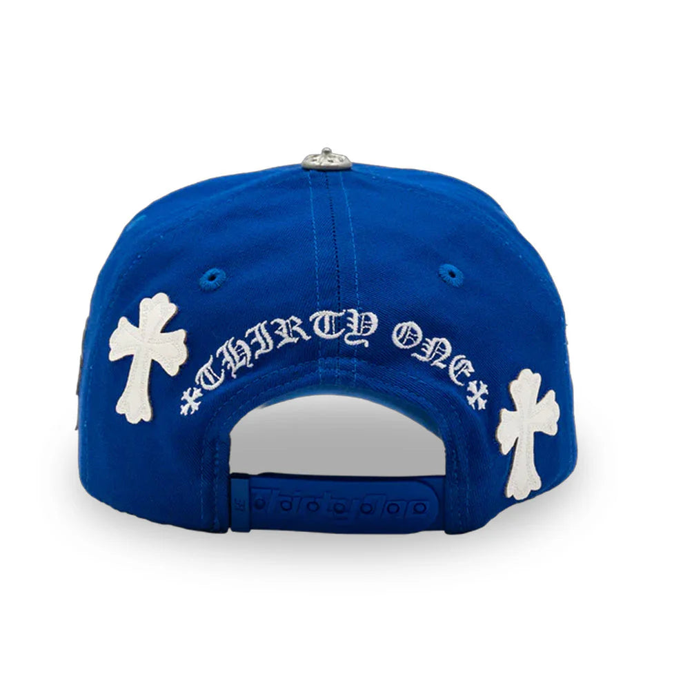 GORRA 31 HATS – LA Chrome Azul Snapback